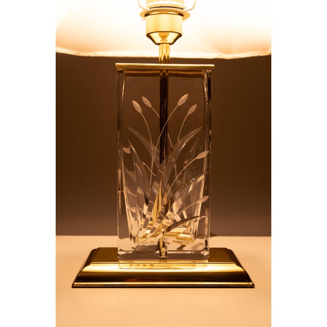 Table Lamp in Cut Crystal Glass from Nachtmann Leuchten, Germany, 1970s For Sale - Image 12 of 13