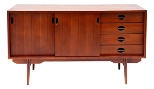 Scandinavian Sideboard in Teak, 1960s