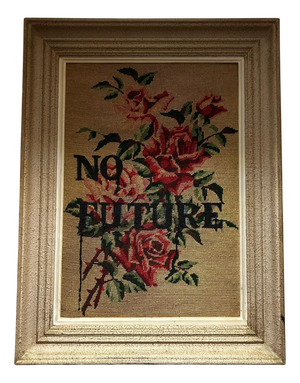 Framed No Future Tapestry, 1950s