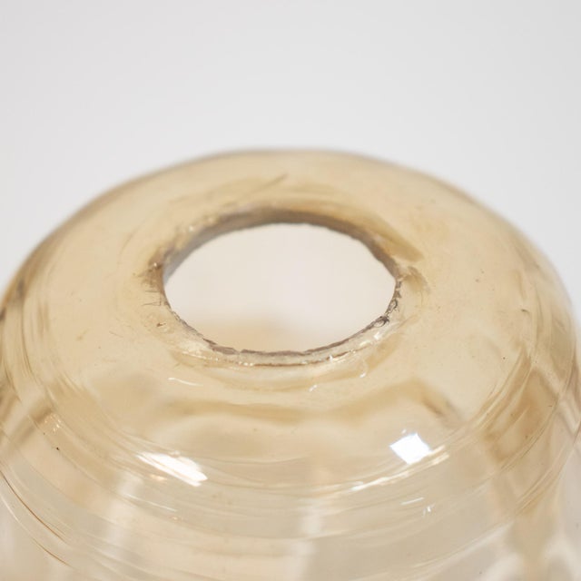 Mid Century Neo-Rococo Golden Amber Murano Chandelier For Sale In Chicago - Image 6 of 12