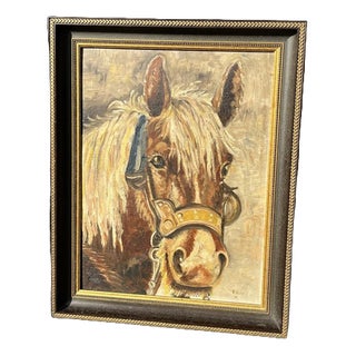 P Wolf, Animal Composition, 1935, Oil Painting For Sale