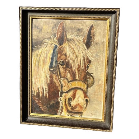 P Wolf, Animal Composition, 1935, Oil Painting For Sale