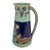 A Bwm Majolica Jug Depicting 'The Fox and the Grapers' Aesop's Fable, Ca. 1876 For Sale