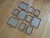 Mid-Century Modern Oak Wood Frames 4 Large 6 Small Picture Photo Art Frames With Plexiglass Lot of 10 VTG 70s For Sale - Image 3 of 9