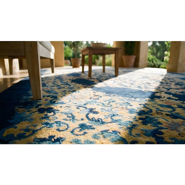 Early 20th Century Chinese Peking Carpet For Sale - Image 14 of 15