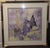 1980s Large Framed Original Watercolor Painting "Papillion" by Eleanor Eastwood For Sale - Image 9 of 11