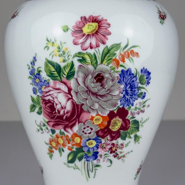 Vintage Porcelain Ginger Jar, Limoges, France, 1970s For Sale - Image 15 of 18