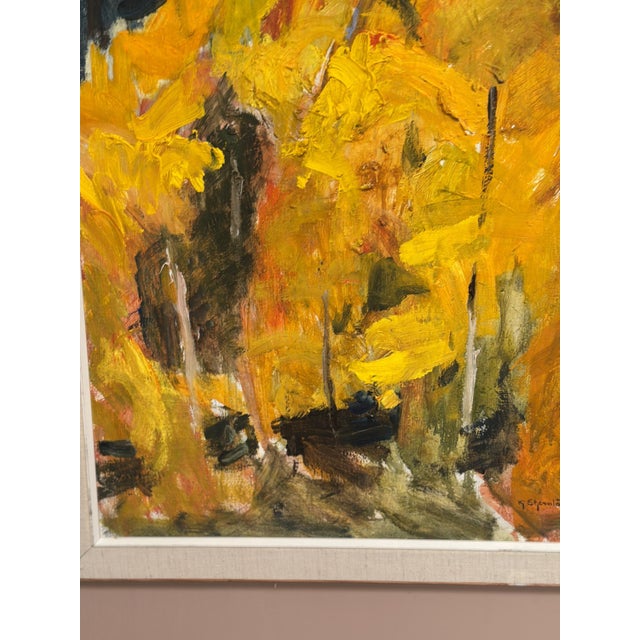 KJ Steinlöf, Trees, 1973, Oil on Canvas, Framed For Sale - Image 15 of 18