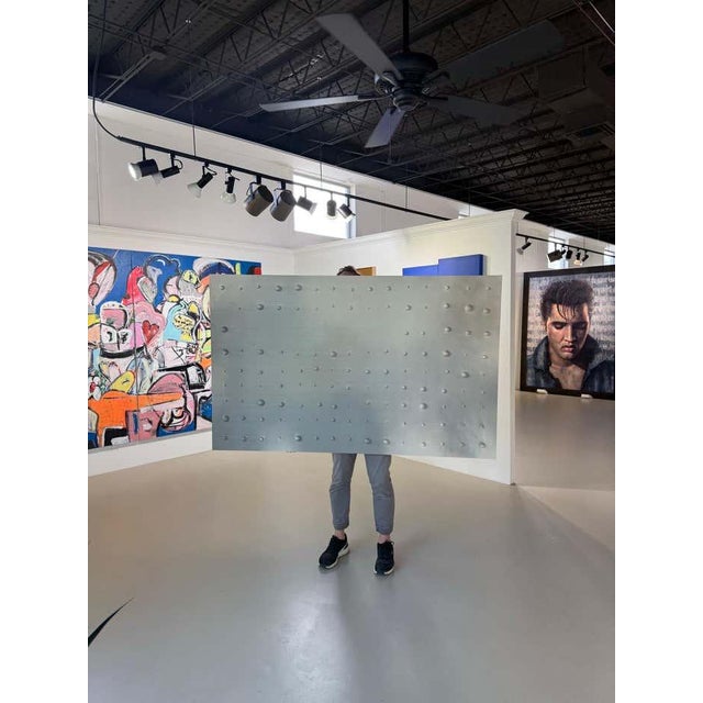 Modern William Finlayson Jr. Acrylic Painting on Panel Titled: “Neutrality” 42 x 67 2024 For Sale - Image 3 of 12