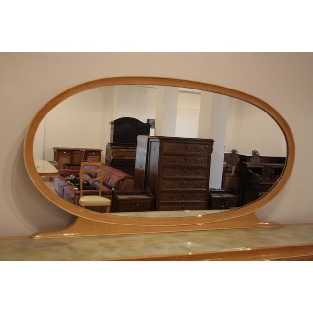 Vintage Sideboard with Mirror by Vittorio Dassi, Italy, 1950s For Sale - Image 11 of 17
