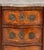 Early 20th Century Louis XV Marble Top Ormolu Mounted Walnut Chest For Sale - Image 5 of 10