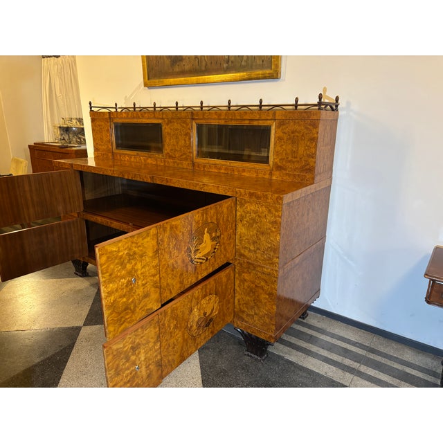 Large Viennese Buffet, 1925 For Sale - Image 6 of 7