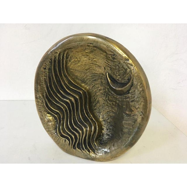 Postmodern Abstract Moon Sculpture in Bronze by Maurizio Bonora, Italy, 1985 For Sale - Image 12 of 18