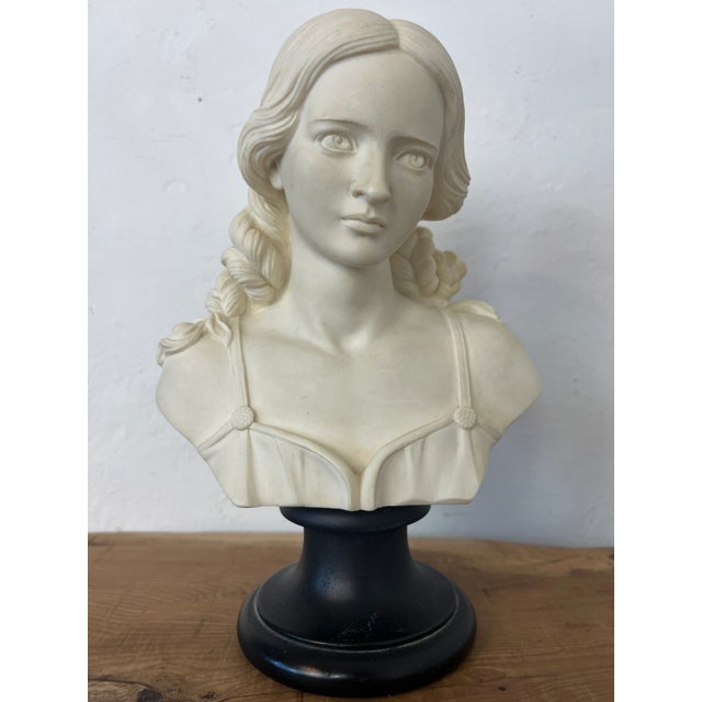 Vintage Classical Bust of a Lady by Arnoldo Giannelli, Italy, 1980s For Sale - Image 13 of 18
