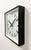 1980s Black Industrial Square Wall Clock from Pragotron, 1970s For Sale - Image 5 of 16