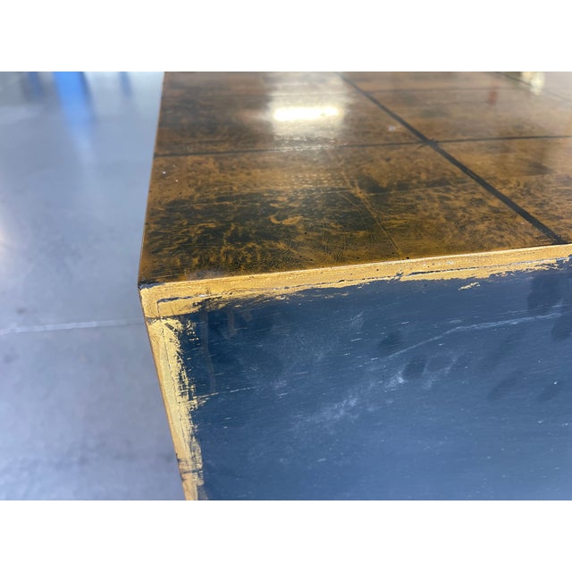 Vintage Karl Springer Style Gilt Bachelor Chests / Nightstands, Pair For Sale - Image 13 of 16