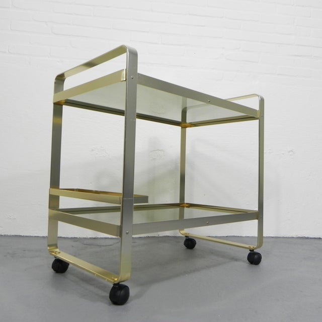 Vintage Space Age Drinks Bar Cart from Av Handwerk, 1970s For Sale - Image 9 of 18