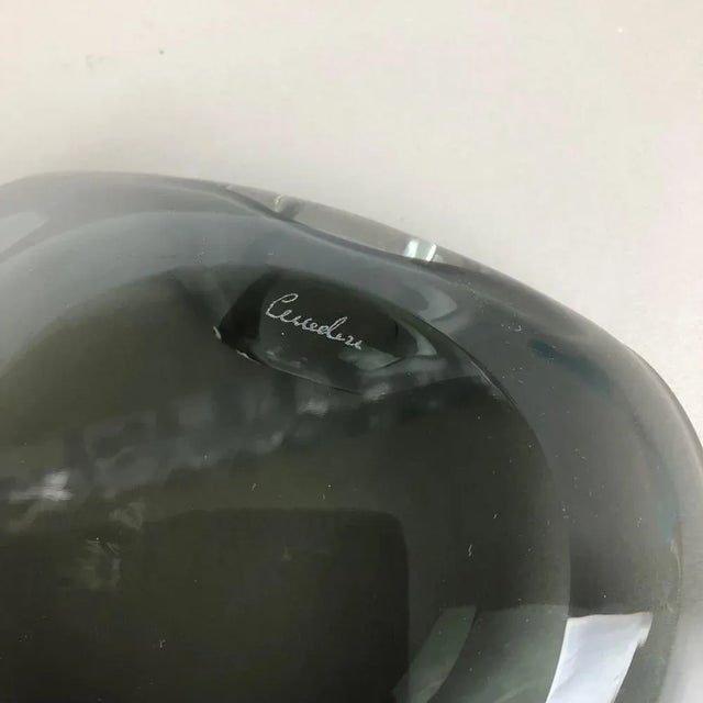 Murano Glass Shell Bowl by Antonio Da Ros for Cenedese, Italy, 1960s For Sale - Image 15 of 18