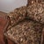 Carved Armchair in Walnut with Damask Fabric For Sale - Image 12 of 18
