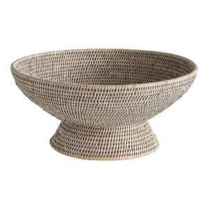 Burma Rattan Offering Bowl