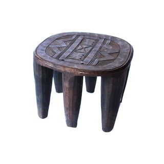 Six-Leg African Carved Stool For Sale