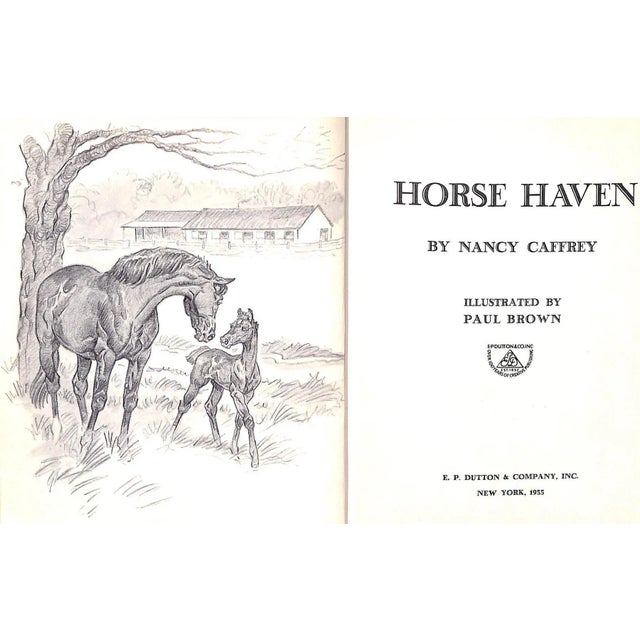 "Horse Haven" Book 1956 Caffrey, Nancy For Sale - Image 4 of 12
