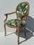 Michael Taylor 1980s Pair of Faux Bois Tropical Regency Rope and Tassel Arm Chairs For Sale - Image 4 of 12