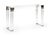 Wildwood Bowen Acrylic Console For Sale In Raleigh - Image 6 of 6