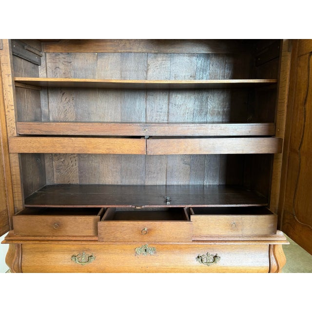 Traditional Mid 19th Century Dutch Armoire For Sale - Image 3 of 7