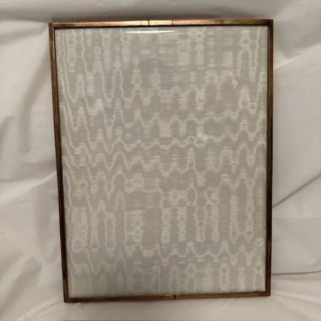 Silver-Gilt Picture Frame, by Jean Dinh Van, Paris 1960s For Sale - Image 4 of 6