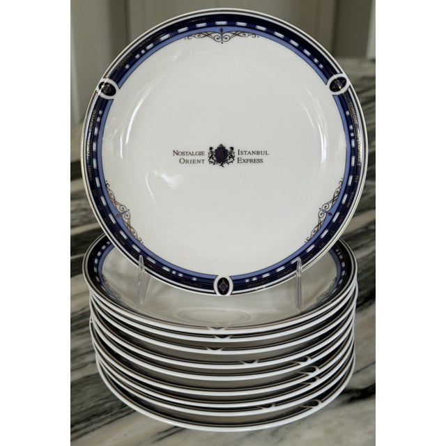 Vintage Orient Express Dessert Plate For Sale - Image 9 of 9