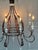 Metal Vintage French Rustic La Maison 8 Light Chandelier For Sale - Image 7 of 11