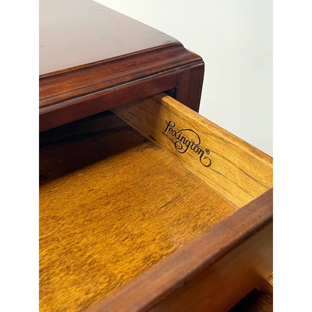 Brown Lexington Bob Timberlake Solid Wood Bar Storage Chest For Sale - Image 8 of 12