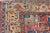 Antique Persian Serapi Rug With Geometric Central Medallion and Colorful Design 10' X 12' For Sale - Image 10 of 12