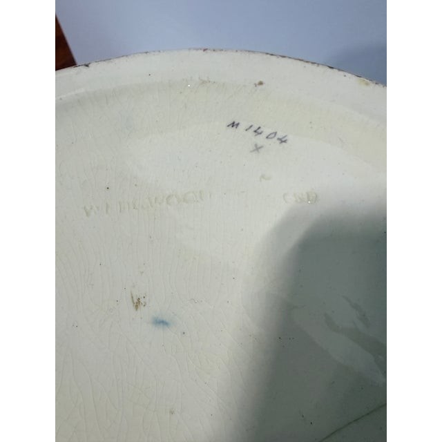 Turquoise English Wedgwood Majolica Lion & Maiden Handled Jardiniere, 19th Century For Sale - Image 8 of 16