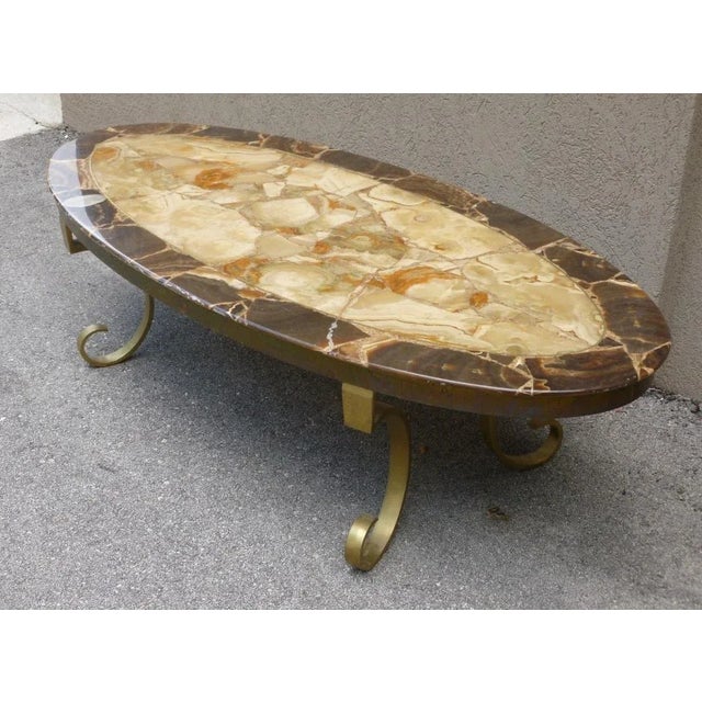 Muller's Onix コーヒーテーブル　HECHO EN MEXICO Lighted Onyx Coffee Table by Arturo Pani for Mullers of