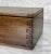 Antique Farmhouse Maple Railroad File Index Dovetailed Cabinet Chest For Sale - Image 10 of 11