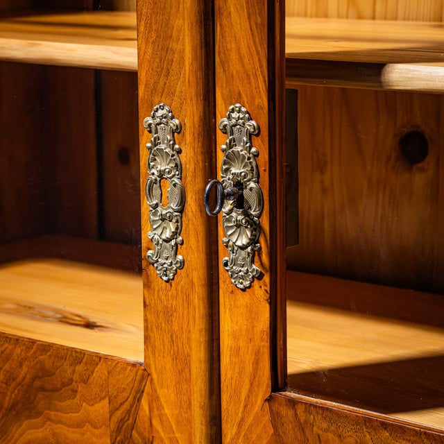 Biedermeier Bookcase, Southern Germany, 1830 For Sale - Image 6 of 9