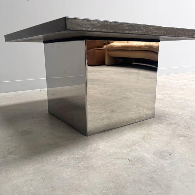 Brutalist Stone Coffee Tables by Peter Draenert, 1970s, Set of 2 For Sale - Image 14 of 17