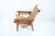 Michael van Beuren Michael van Beuren Bauhaus Teak and Raffia Lounge Chair, circa 1940 For Sale - Image 4 of 13
