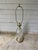 Hollywood Regency 1980s Vintage Crystal & Brass Table Lamp Hollywood Regency, Criss-Cross Cuts For Sale - Image 3 of 10