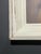 Cream Vintage Signed Portrait Painting of a Woman in Profile With Windswept Hair For Sale - Image 8 of 10