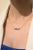 1.32ct Emerald Bar Pendant Necklace With Diamonds in 14k Yellow Gold For Sale - Image 9 of 15