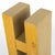Vintage Wooden Letter H, 1990s For Sale - Image 9 of 10