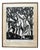 Susan Rothenberg, Artist's Proof, Original Wood Engraving, 1970s For Sale