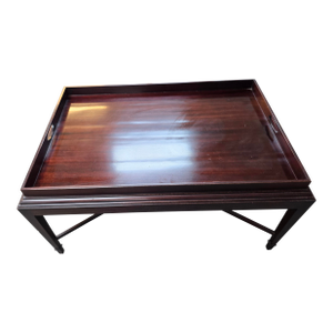 Vintage Baker Mahogany Tray Top Table
