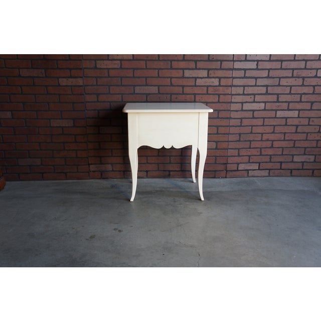 Wood Ethan Allen Maison Nightstands ~ a Pair For Sale - Image 7 of 7