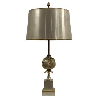 Mid-Century Modern Table Lamp attributed to Maison Charles, France, 1970s For Sale