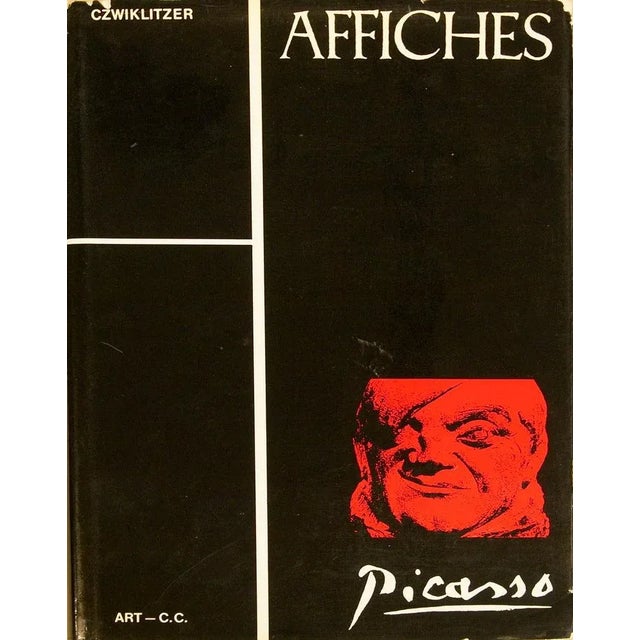 Mid-Century Modern 1968 Christophe Czwiklitzer 'Affiches de Pablo Picasso' Black,Red Book For Sale - Image 3 of 3