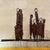 Mid-Century Brutalist Metal and Wood Sculpture by Virginia Stemple For Sale - Image 13 of 13